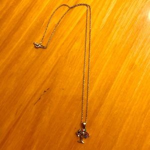 Handmade silver necklace